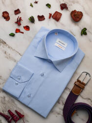 Elite Fashion Halványkék csíkos ing - xxxl