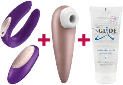 Satisfyer vibrátor csomag pároknak (3 részes) (92798800099) - bujaalmok