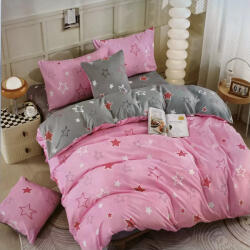 idealisotthon Star 4 részes kétoldalas ágyneműhuzat - rózsa-szürke (IO-SY-BL-AB-107-DS-4-PGY)