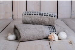 My House Szürke pamut törölköző 100 x 50 cm Darwin - My House