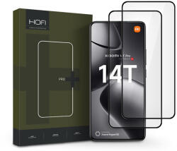 HOFI Glass Pro+ üvegfólia - Xiaomi 14T/14T Pro - 2 db/cs - fekete - bluedigital