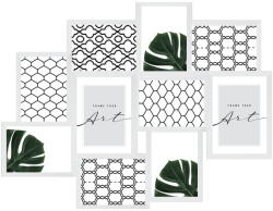 knor Fehér műanyag fali képkeret 55x45 cm