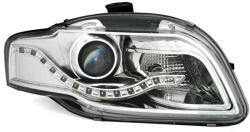 EAGLE EYES Кристални фарове за Audi A4 B7 (2004-2008) - хром (SWA08EGX)