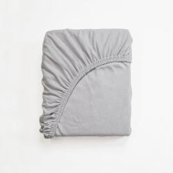 Ourbaby® Cearșaf din bumbac 190x90 cm - gri