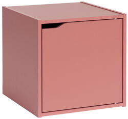 Bizzotto Raft lemn mdf roz Cube 35x35x35 cm (0734204) Raft