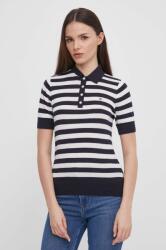 Tommy Hilfiger pulóver könnyű, női, sötétkék - sötétkék XS - answear - 55 990 Ft