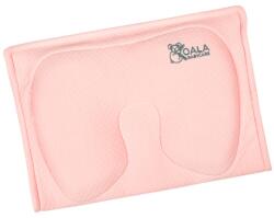 Koala babycare Perna alaptare anti plagiocefalie, cu spuma memory, 2 huse detasabile, certificata in Germania, Koala Perfect Head Breastfeeding Pink (8051938140087)