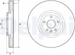 DELPHI Disc frana DELPHI BG9167C (BG9167C)