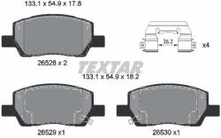 TEXTAR set placute frana, frana disc TEXTAR 2652801 (2652801)