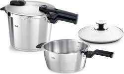 Fissler Oale sub presiune Vitaquick Premium 3, 5 l + 6 l cu capac de sticlă 3 el (602-410-13-080/0)