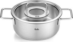 Fissler Oală Pure Collection scundă 24 cm cu capac de sticlă (086-125-24-000/0)