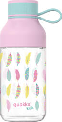 Quokka Sticlă pentru apă Quokka Ice Kids Feathers 430 ml (40153)