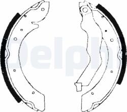 DELPHI Set saboti frana DELPHI LS1714