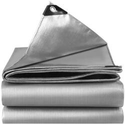 Gardlov kétoldalas takaróponyva 3x4 m ezüst-szürke 24652