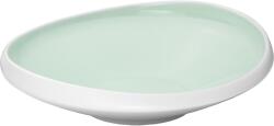 LE COQ PORCELAINE LE COQ Ninfa Mély tányér, magasság: 70 mm, átmérő: 260 mm, aquamarin, matt/fehér