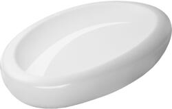 LE COQ PORCELAINE LE COQ Ninfa Ovális tányér, Hossz: 205 mm, Szélesség: 140 mm, fényes, matt/fehér