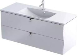 Oristo Siena dulap 119.6x45.5x50 cm sub chiuveta pe perete alb OR45-SD2S-120-2 (OR45SD2S1202)
