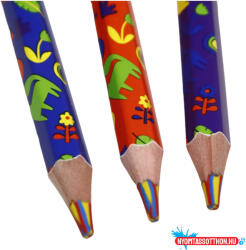 Yalong Stationery Színes ceruza, Yalong szivárvány ceruza YL221069 Jumbo (YL221069)