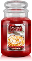 Kringle Candle Country Candle Tort cu cidru de mere lumanare mare cu 2 fitiluri (652 g),