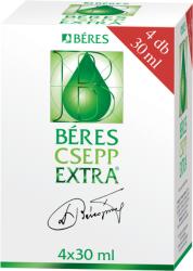 BÉRES Csepp Extra belsőleges oldatos cseppek (4x30ml) 120 ml