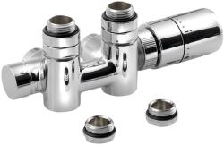 Sapho Sapho, TWIN COMBI szelepcsatlakozó készlet termosztát központi csatlakozáshoz, króm, CP5010S (CP5010S)