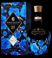 CHIVAS REGAL Whisky Roy. Sal. 21y 0, 7l Richard Quinn Edition 40% DD Fekete