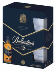 Ballantine's 12y 0, 7l 40% DD. + 2 pohár
