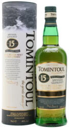 TOMINTOUL Whisky 15y 0, 7l With Peaty Tang Single Peated M. S. 40% DD
