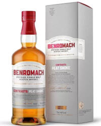 Benromach Whisky 0, 7l Peat Smoke 2009. Bourbon Cask Matured 46% DD