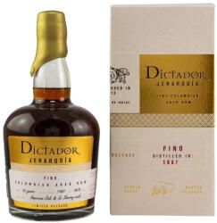 Dictador Jerarquia Fino Vintage 1987 Rum DD. [0, 7L|46%]
