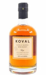 KOVAL Whisky 0, 5l Rye Single Barrel Maple Syrup Cask Finish 50%