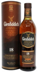 Glenfiddich Whisky 18y 0, 7l Single Malt Scotch 40% DD. (barna)