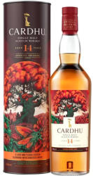 CARDHU 14 Years The Scarlet Blossoms of Black Rock Whisky DD. [0, 7L|55, 5%]