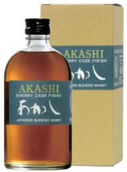 Akashi Whisky 0, 5l Japanese Blended Sherry Cask Finish (Eigashima) 40% DD