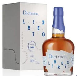 Dictador Rum 0, 7l Libreto 1998. Sherry Cask Lim. Ed. 45% DD