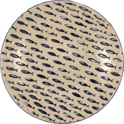 LE COQ PORCELAINE LE COQ Thalassios Farfurie adâncă, înălțime: 50 mm, ∅: 260 mm, albă, albastră