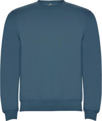 Roly Unisex felnőtt Clasica Crew nyakú pulóver 2XL kék