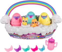 Spin Master Hatchimals Alive! : Set coș de primăvară Neon Rainbow - Spin Master (6072741) Figurina