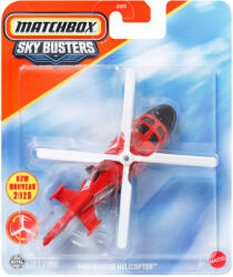 Mattel Matchbox Sky Busters: Elicopter de salvare MBX model de avion 1/64 - Mattel (JDJ05/JCM78)