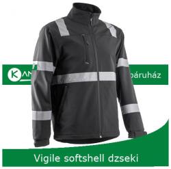 Coverguard Vigile softshell dzseki fényvisszaverő csíkkal (5VIG01000L)