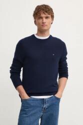 Tommy Hilfiger pulóver könnyű, férfi, sötétkék, MW0MW36535 - sötétkék XXL