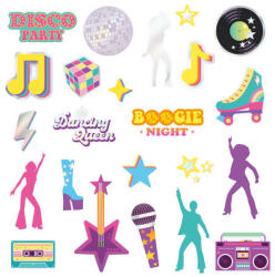 PartyPal Tetoválás 23db, Disco, Retro (LUFI799514)
