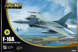 Kinetic F-16A Ukraine AF (with PIDS) 1: 48 (K48157)