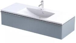 Oristo Etna szekrény 119.6x45.5x25 cm mosdókagyló alá akasztható kék OR52-SD1S-120-16R