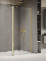 NEW TRENDY New Soleo Light Gold zuhanykabin fal walk-in 60 cm arany fényes/átlátszó üveg K-1961 (K1961)