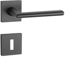 APRILE PRIMULA Négyzetrozettás Q SLIM 7MM BLACK - Fekete BB (AT-PRIMULA-Q-7S-BLACK-51)