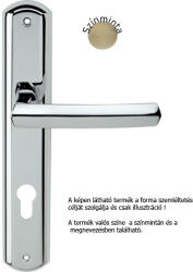 Linea Cali Dafne matt patinás Pajzsos kilincsgarnitúra 509 PL PM (LC-K228-MP)