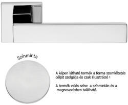 Linea Cali Corner Zincral matt króm lapos négyzetrozettás kilincsgarnitúra 505 RB 024 CS (LC-K203-CS)