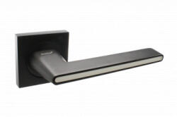 Gomboss/perfekto Ontario Négyzetrozettás Fekete Fényes Fehér betéttel BB (50-600165-51)