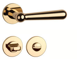 APRILE ROSEMARY Körrozettás R SUPER SLIM 5MM LG - Fényes arany színű (AS-ROSEMARY-R-5S-LG-58)